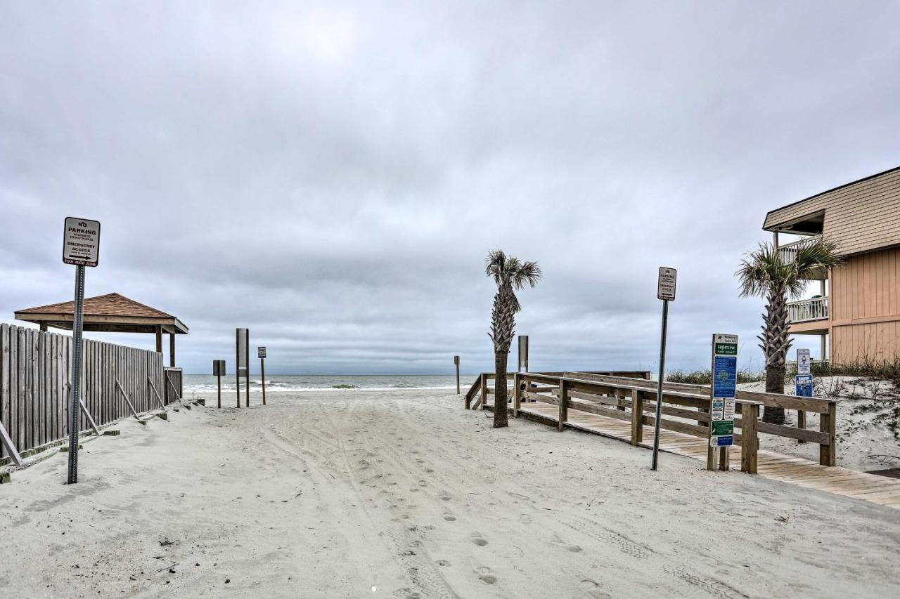 Breezy Murrells Inlet Condo With Deck Walk To Beach Myrtle Beach Luaran gambar